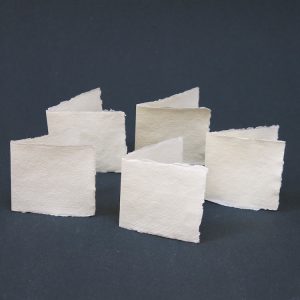 Khadi White Rag Paper Cards and Envelopes