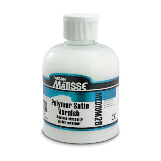 Matisse Polymer Varnish Satin M28 - 250ml / 1 litre